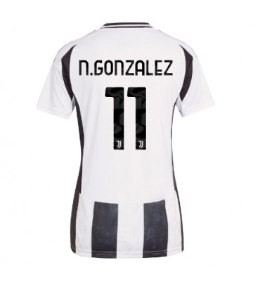 Juventus Nicolas Gonzalez #11 Primera Equipación Mujer 2024-25 Manga Corta